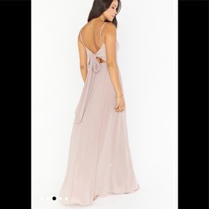 Show Me Your Mumu Lauren Tie Maxi Dress